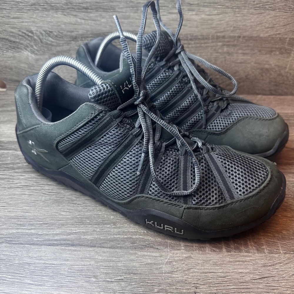 Kuru Chicane Hiking Shoes Mens 11.5 Suede Orthopedic Walking Sneakers Details